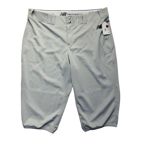 New Balance Adversary 2 Baseball Solid Knicker Athletic Pants - Grey - Picture 7 of 10